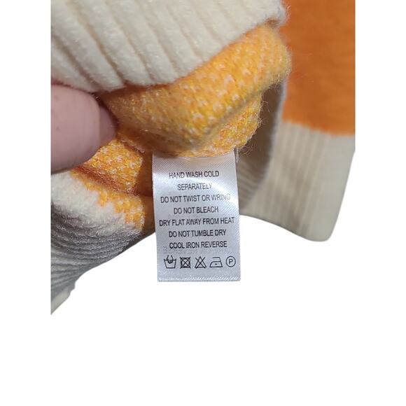 Anthropologie Amadi Pastel Lexie Colorblocked Cardigan Size XS Petite - Picture 6 of 6